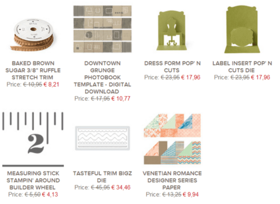 stampin up angebote der woche