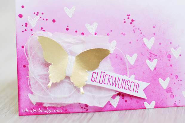 Stampin-up-Karte-Spruch-reif-Gorgeous-Grunge-Stanze-Eleganter-Schmetterling-Goldfolie-Wassermelone-schnipseldesign-osterreich-2