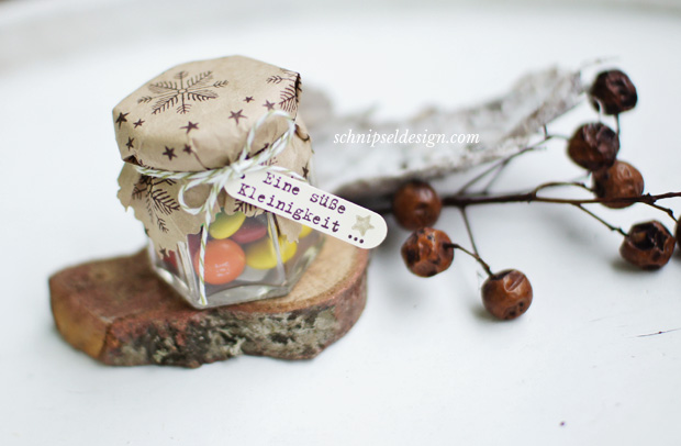 stampin-up-dezembertage-schokobraun-spruch-reif-einmachglas-geschenk-packpapier-weihnachten-schnipseldesign-1